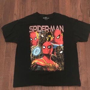 Marvel MAD Engine Spider-Man No Way Home Black T-Shirt